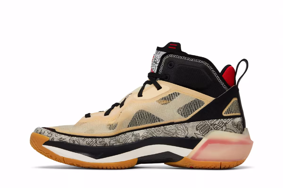 Jayson Tatum x Air Jordan 37 Tattoo, view 4