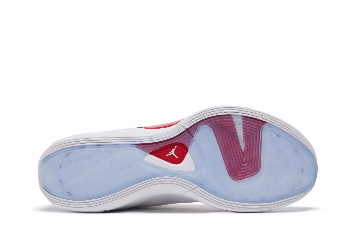 Air Jordan Luka 1 White Fire Red, view 5