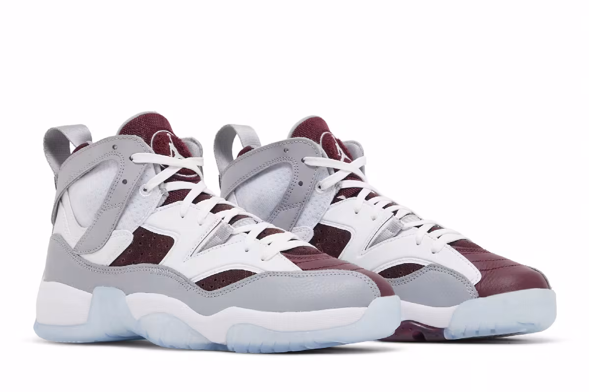 Air Jordan Jumpman Two Trey White Cherrywood Red, view 9