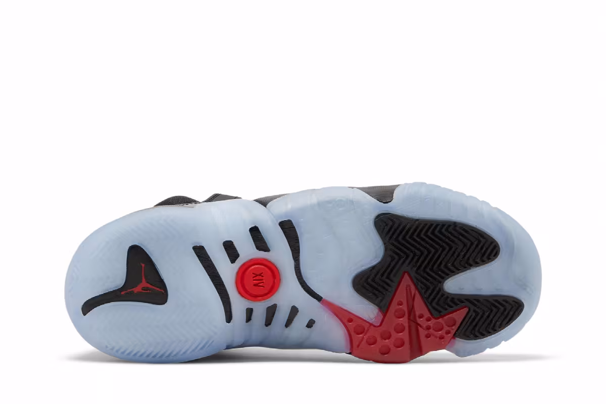 Air Jordan Jumpman Two Trey GS Black University Red, view 5