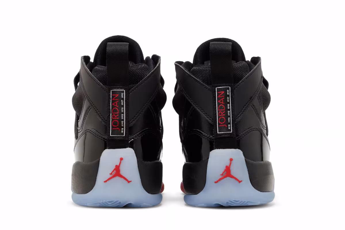 Air Jordan Jumpman Two Trey GS Black University Red, view 7
