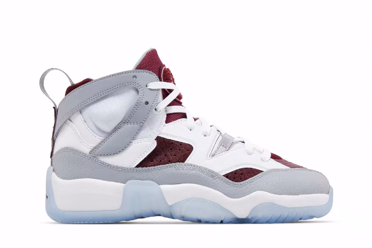 Air Jordan Jumpman Two Trey GS White Cherrywood Red, view 2