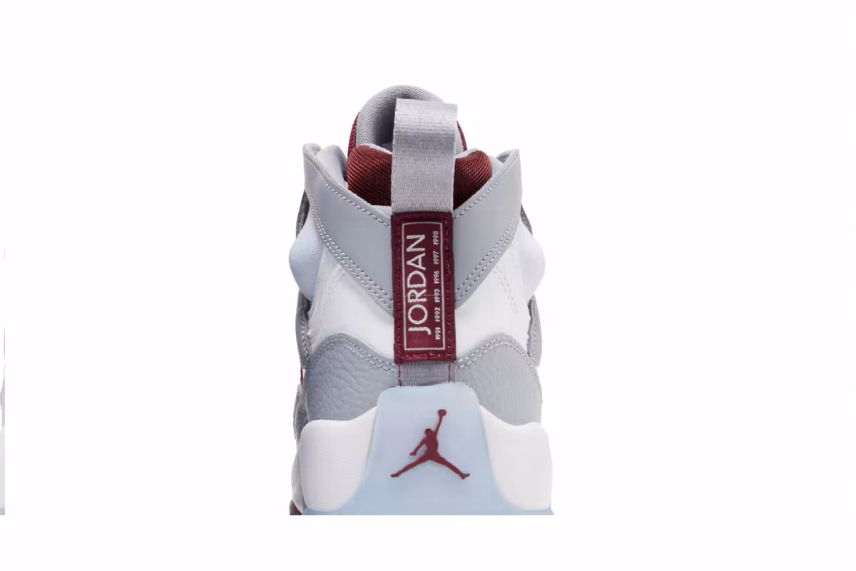 Air Jordan Jumpman Two Trey GS White Cherrywood Red, view 8