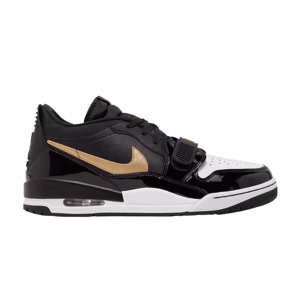 Air Jordan Legacy 312 Low Black Metallic Gold