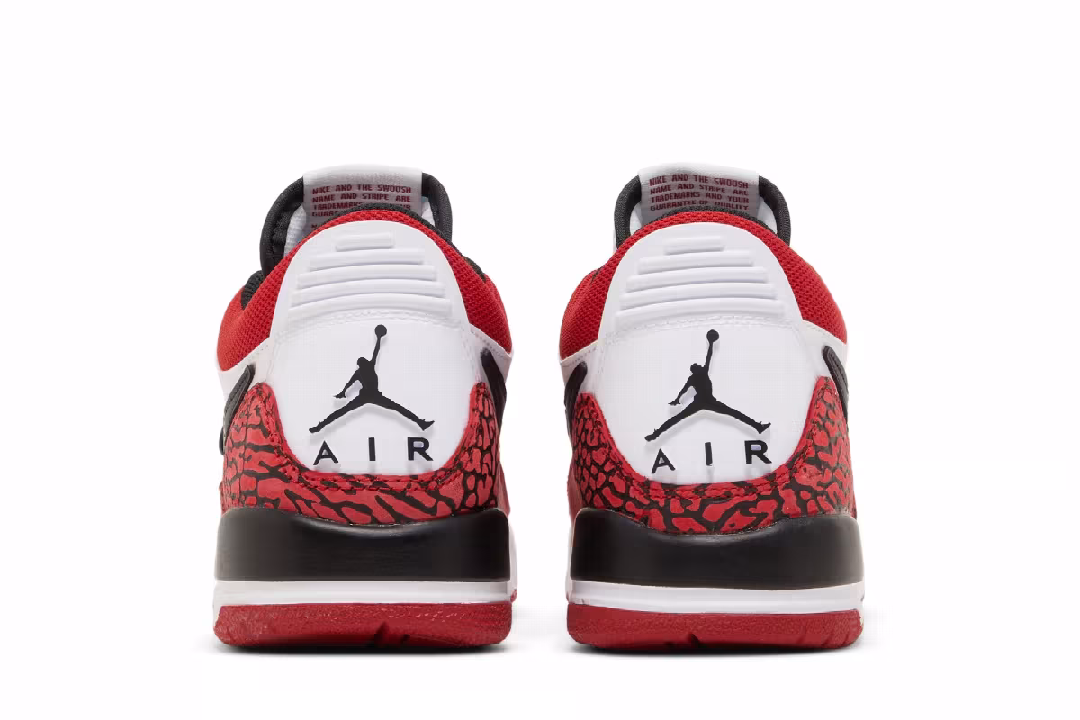 Air Jordan Legacy 312 Low GS Chicago Red, view 7