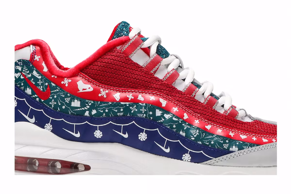 Nike Air Max 95 GS Ugly Christmas Sweater, view 3