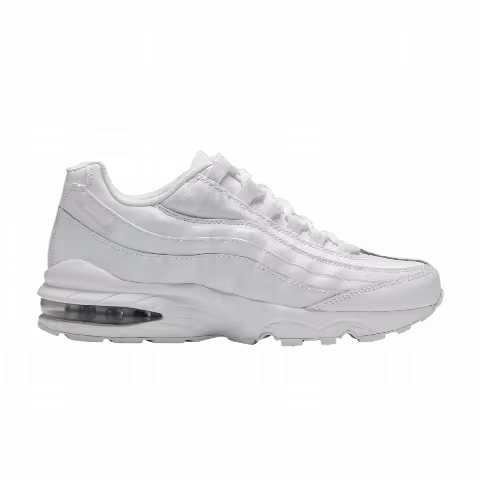 Nike Air Max 95 GS 'White Metallic Silver'