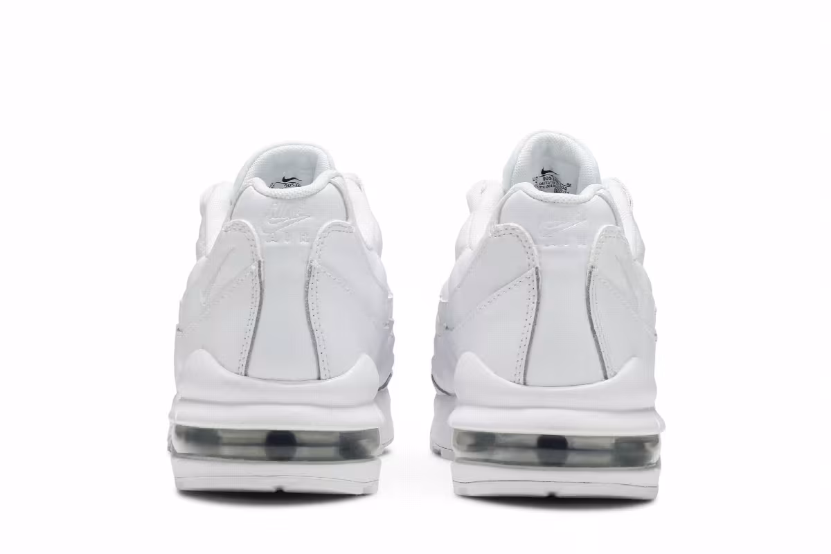 Nike Air Max 95 GS White Metallic Silver, view 7
