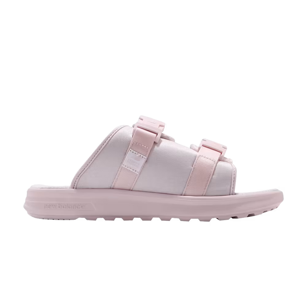New Balance Women's 330 Slides Pink White