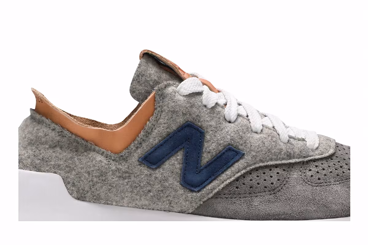 Woolrich x New Balance 1978 Made in USA Grey Brown, view 3