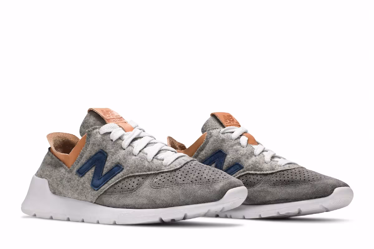 Woolrich x New Balance 1978 Made in USA Grey Brown, view 9