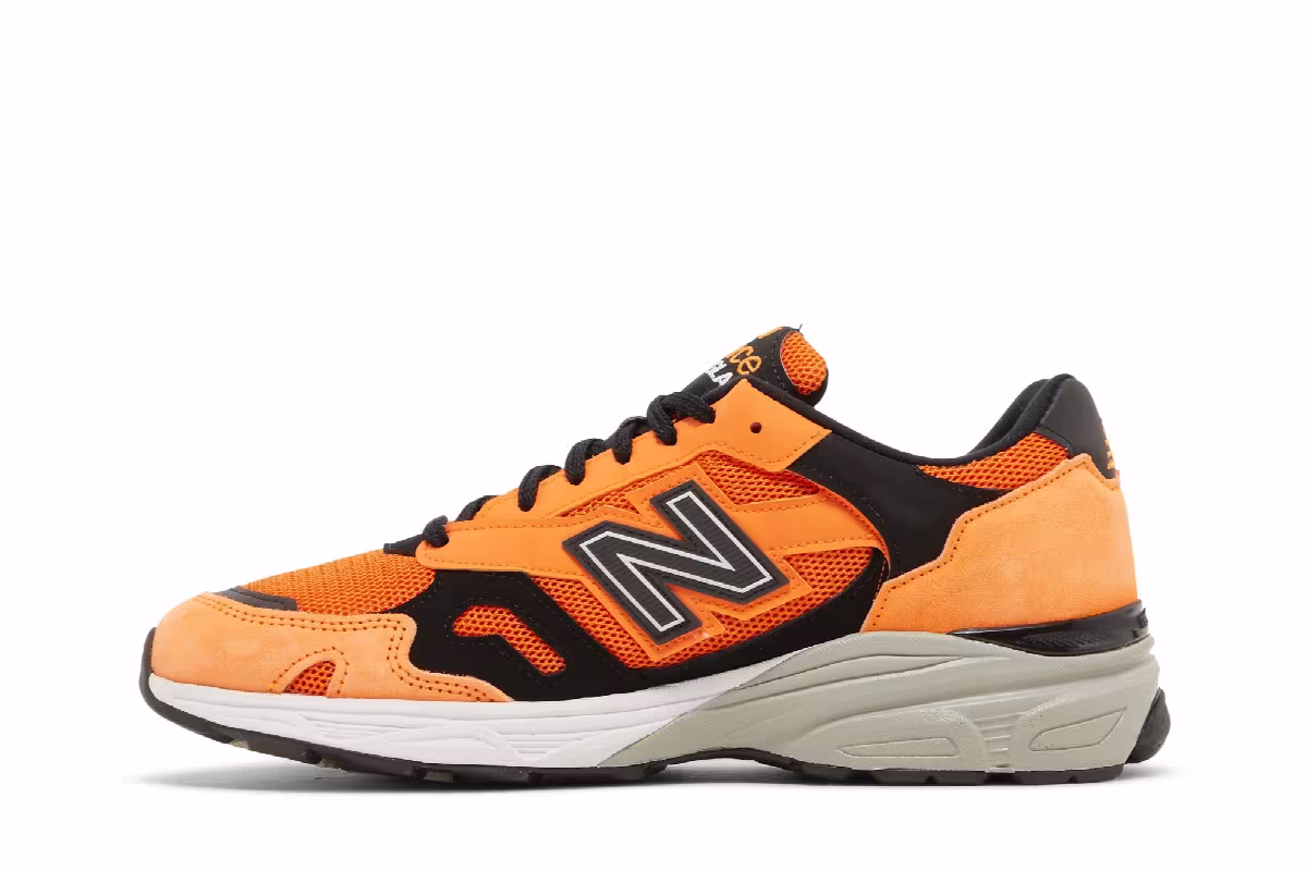 New Balance 920 Made In England Orange Black, view 4