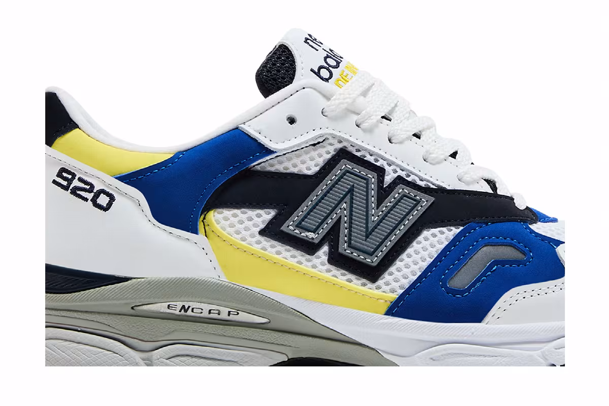 New Balance 920 Made in England White Blue, view 3