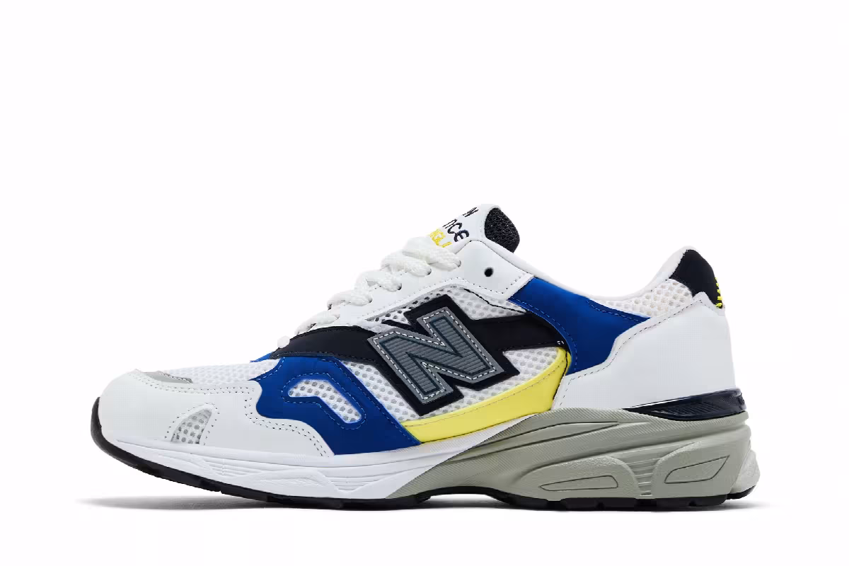 New Balance 920 Made in England White Blue, view 4