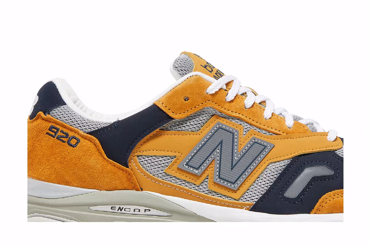 New Balance 920 Made in England Mustard Yellow, view 3
