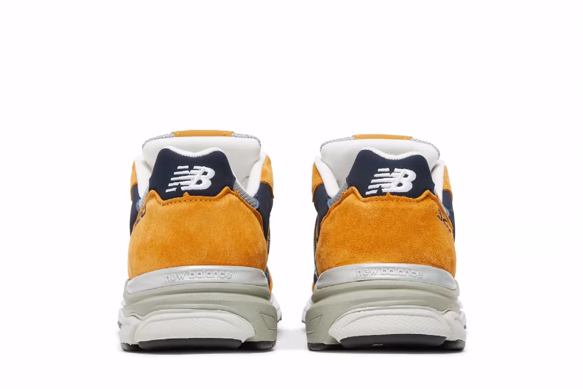 New Balance 920 Made in England Mustard Yellow, view 7