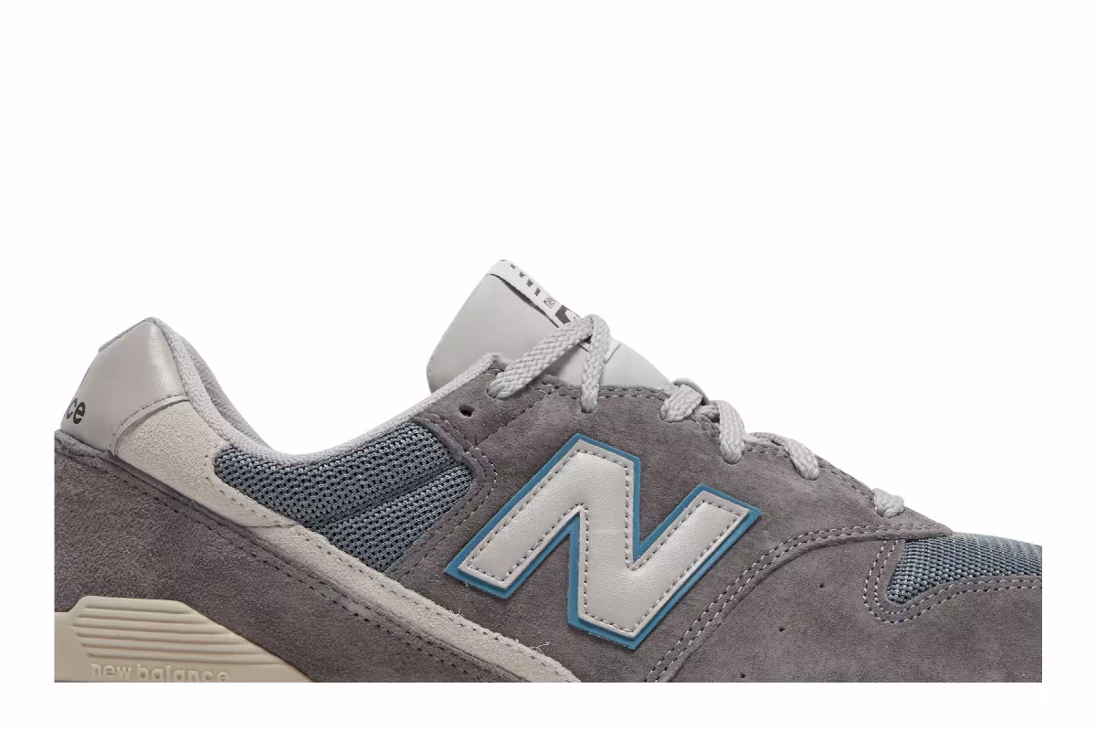 New Balance 996v2 Castlerock Deep Porcelain Blue, view 3