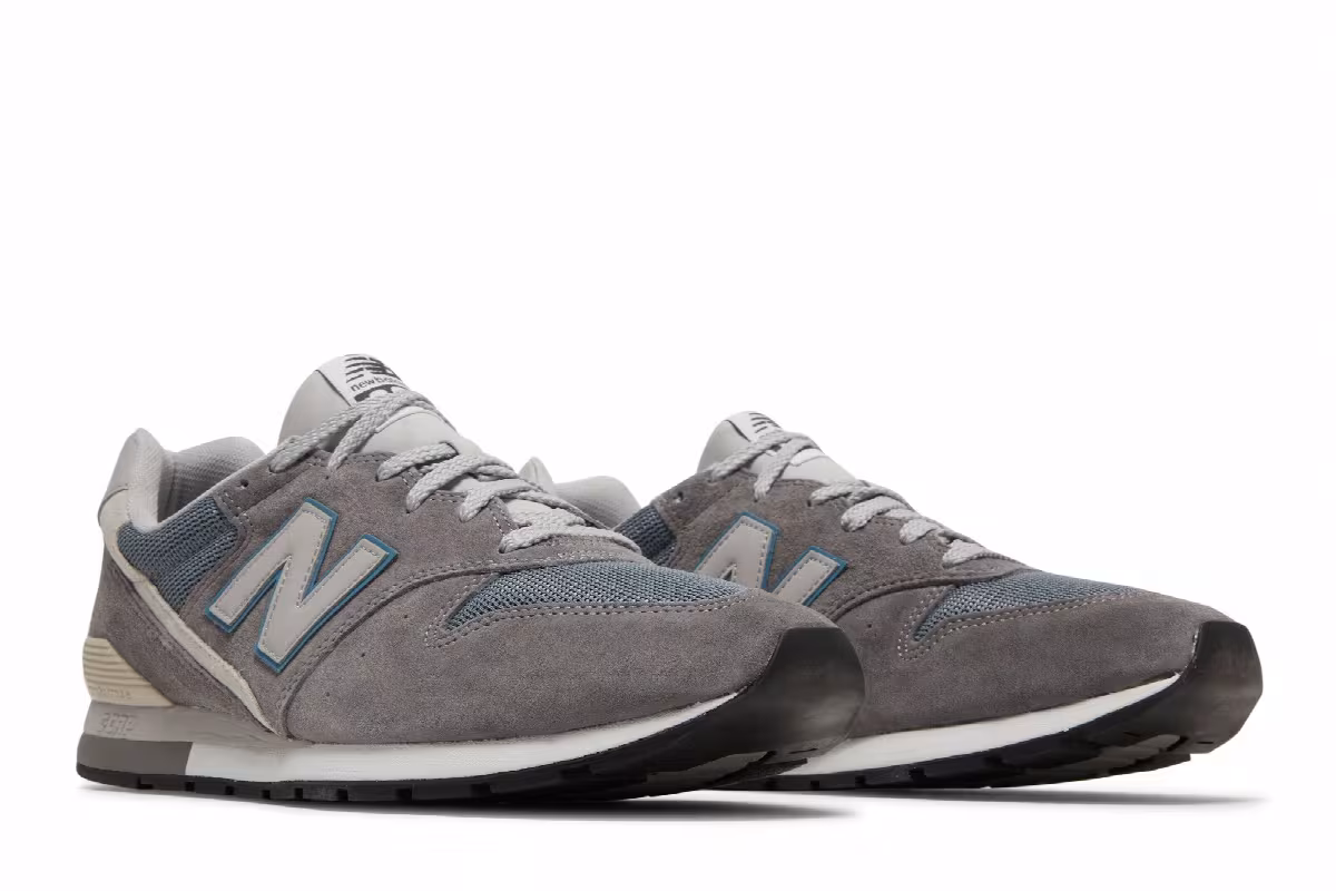 New Balance 996v2 Castlerock Deep Porcelain Blue, view 9