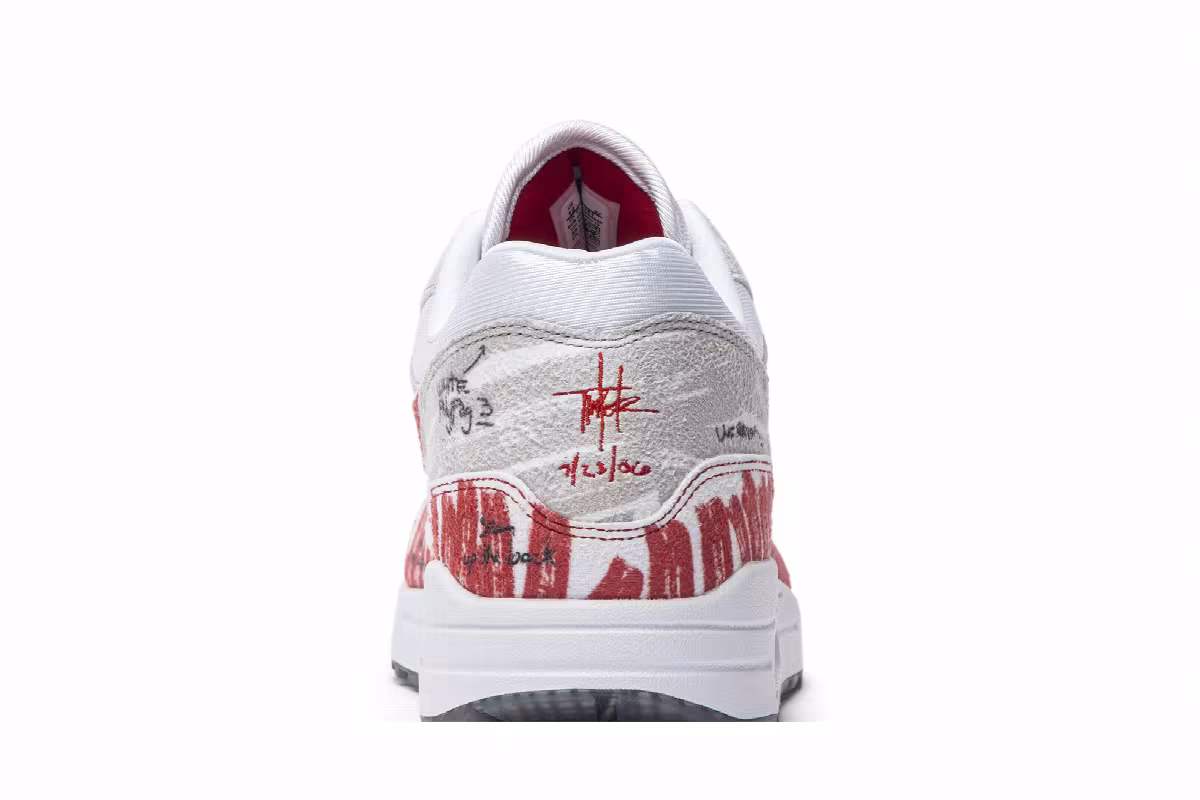 Nike Air Max 1 Sketch To Shelf - University Red, view 8