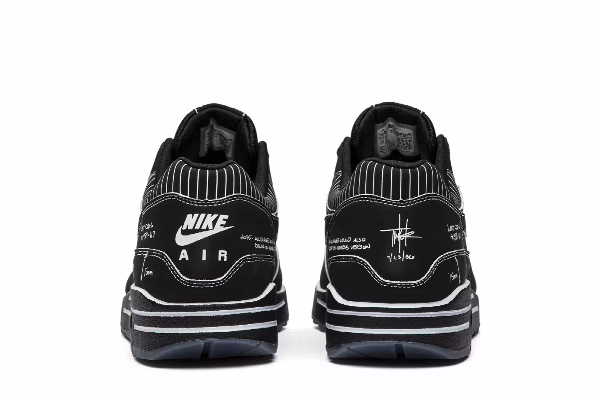 Nike Air Max 1 Sketch To Shelf - Black, view 7