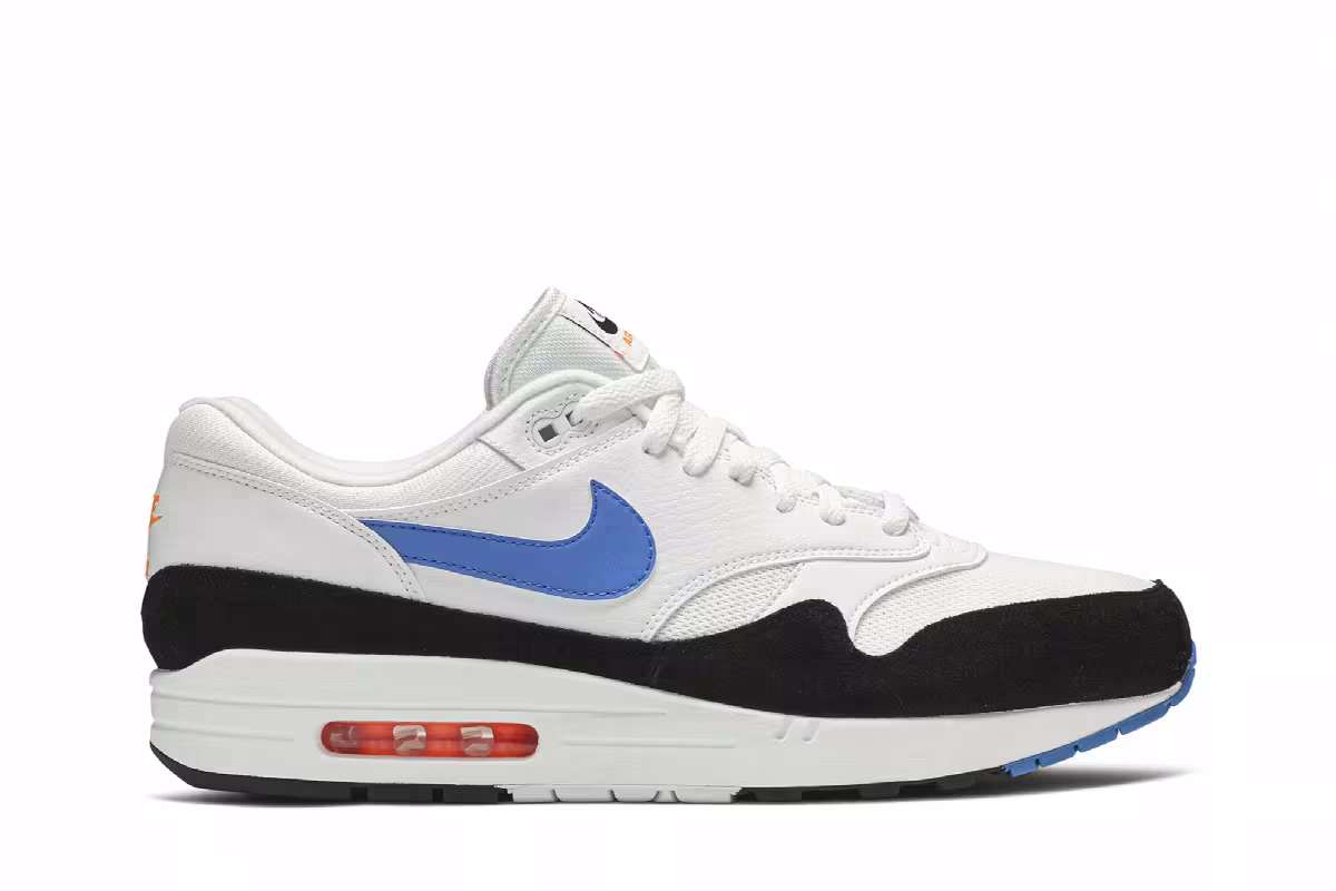 Nike Air Max 1 Photo Blue Total Orange, view 2