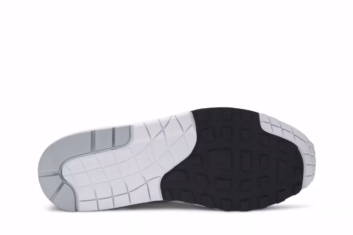Nike Air Max 1 White Black Wolf Grey, view 5