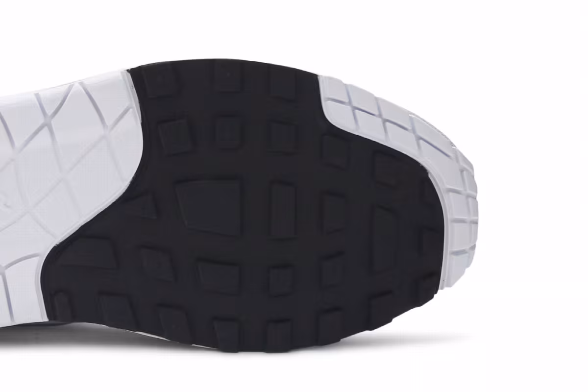 Nike Air Max 1 White Black Wolf Grey, view 6