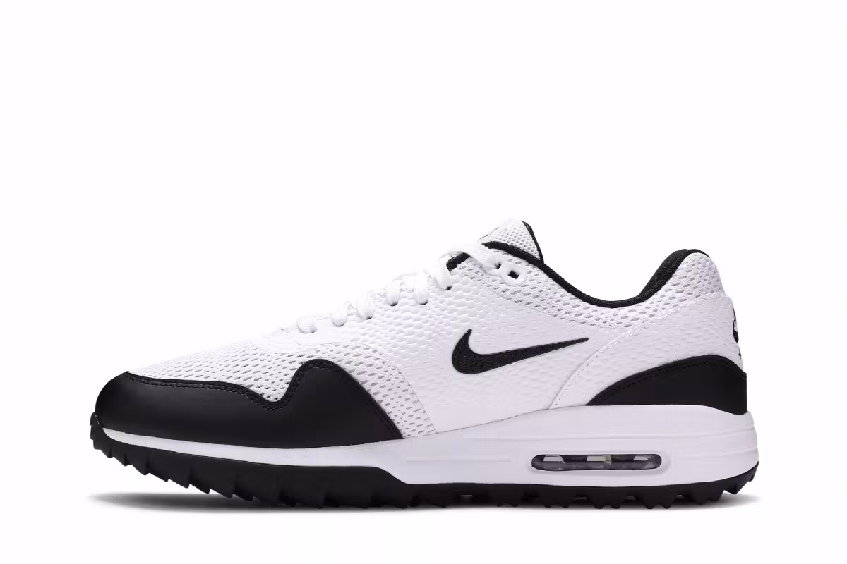 Nike Air Max 1 Golf White Black, view 4