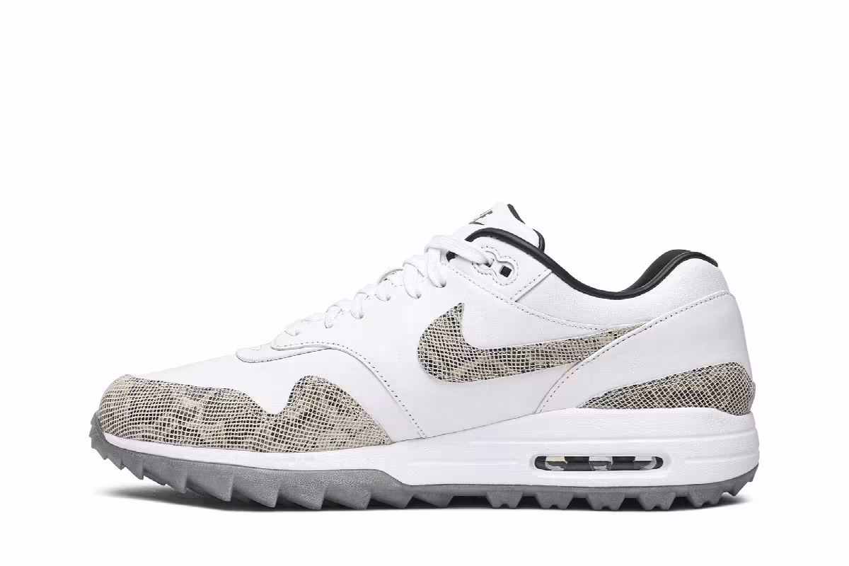 Nike Air Max 1 Golf NRG Snakeskin, view 4