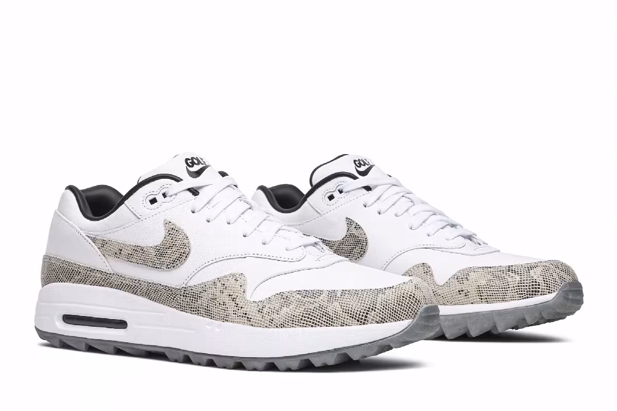 Nike Air Max 1 Golf NRG Snakeskin, view 9