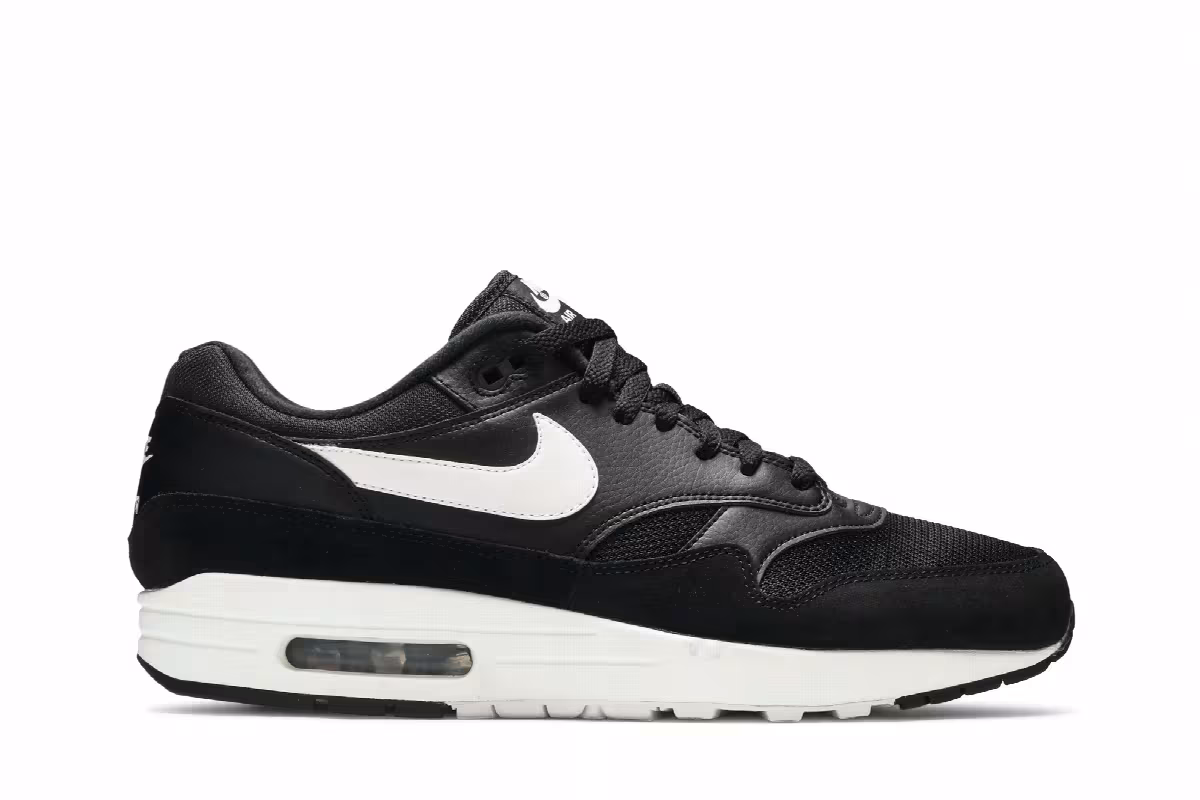 Nike Air Max 1 Black White, view 2