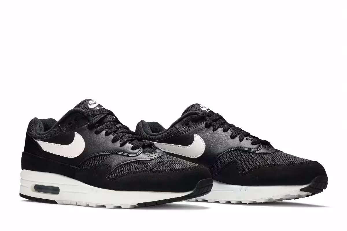 Nike Air Max 1 Black White, view 9