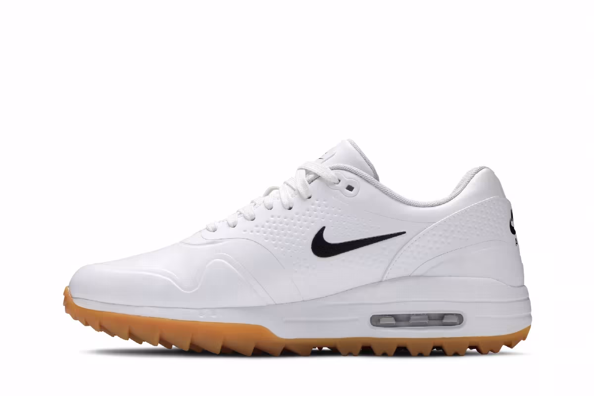 Nike Air Max 1 Golf White Gum - Black Swoosh, view 4