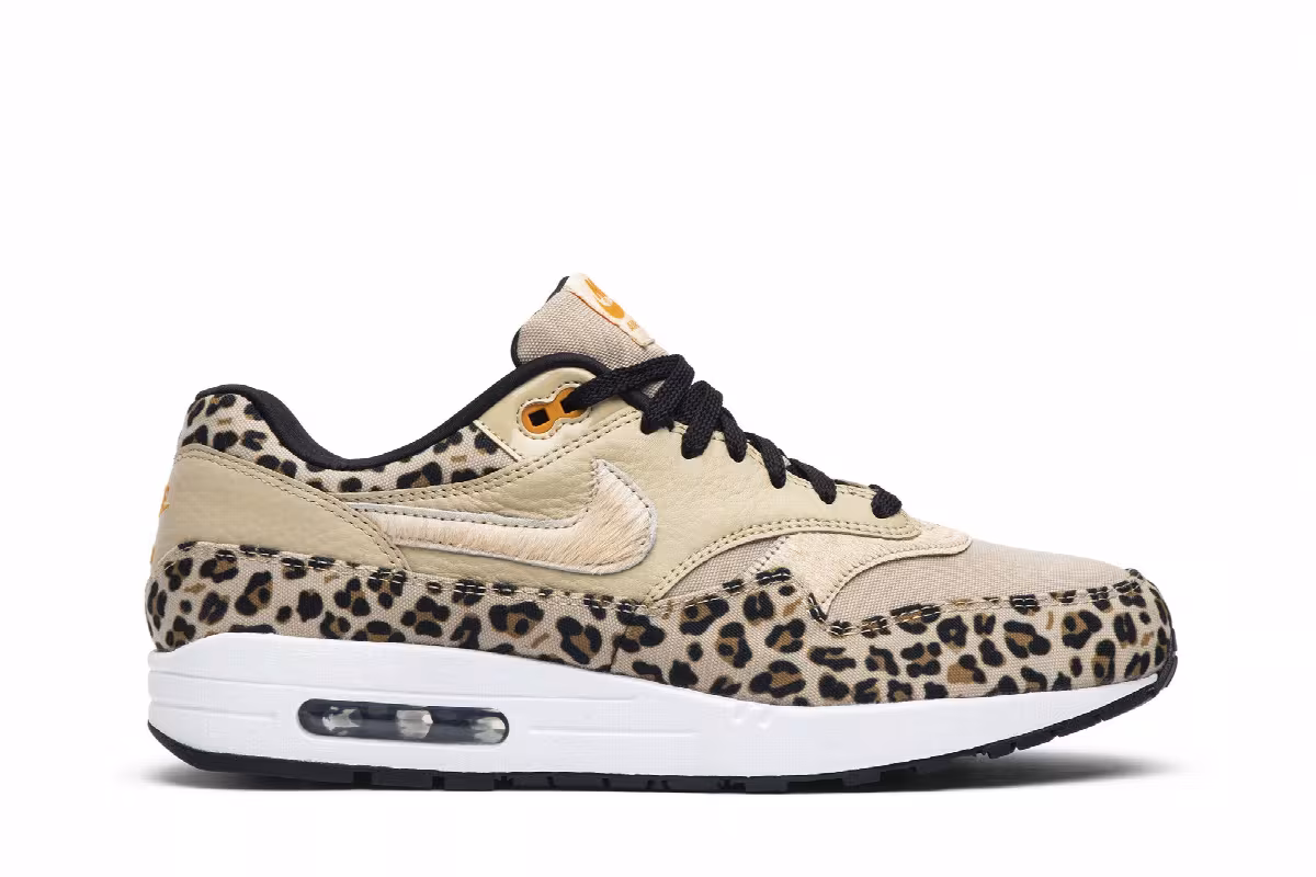 Nike Women's Air Max 1 Premium Leopard, view 2