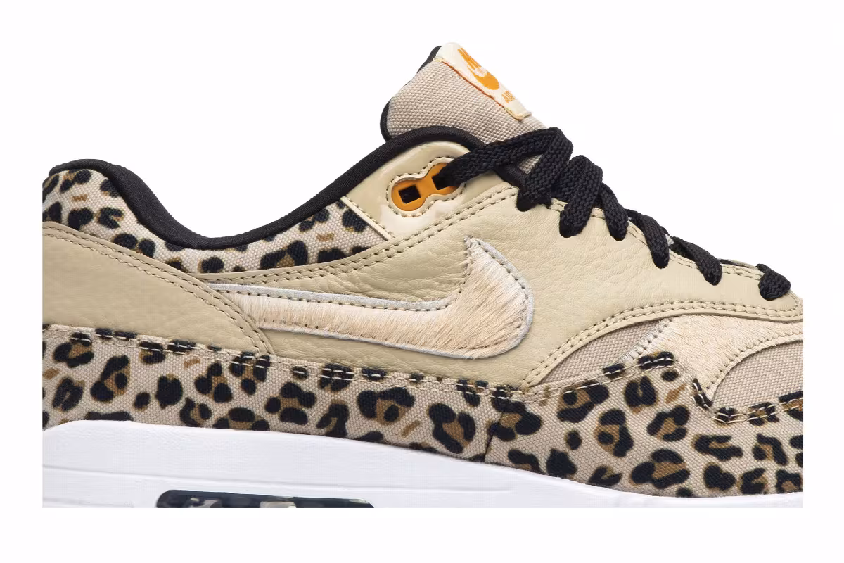 Nike Women's Air Max 1 Premium Leopard, view 3