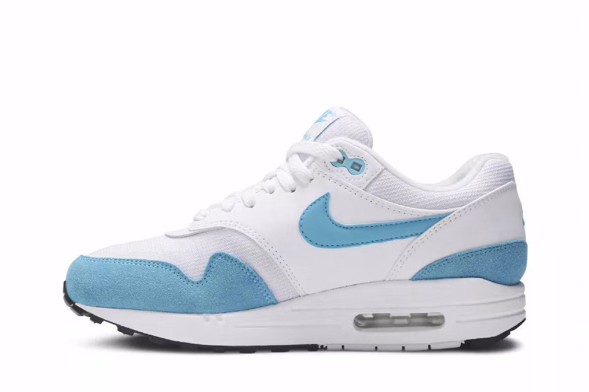 Nike Women's Air Max 1 Light Blue Fury, view 4