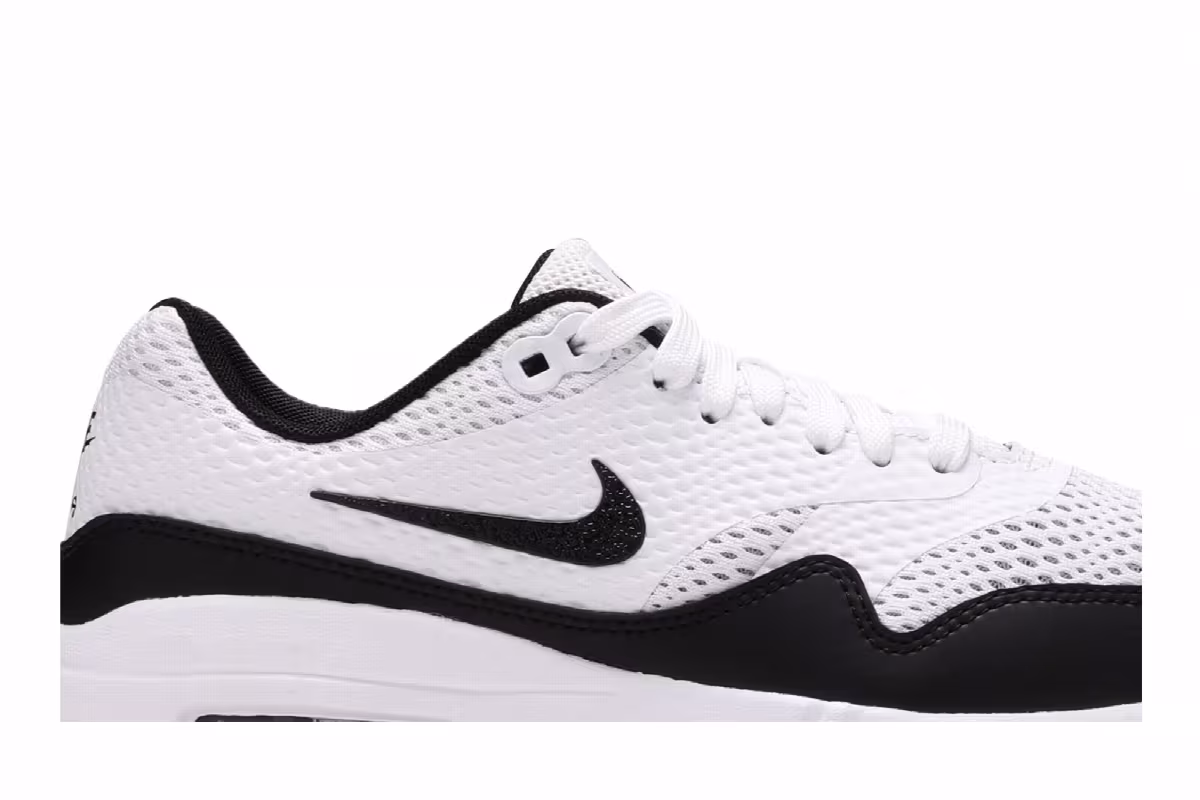 Nike Women's Air Max 1 Golf White Black, view 3