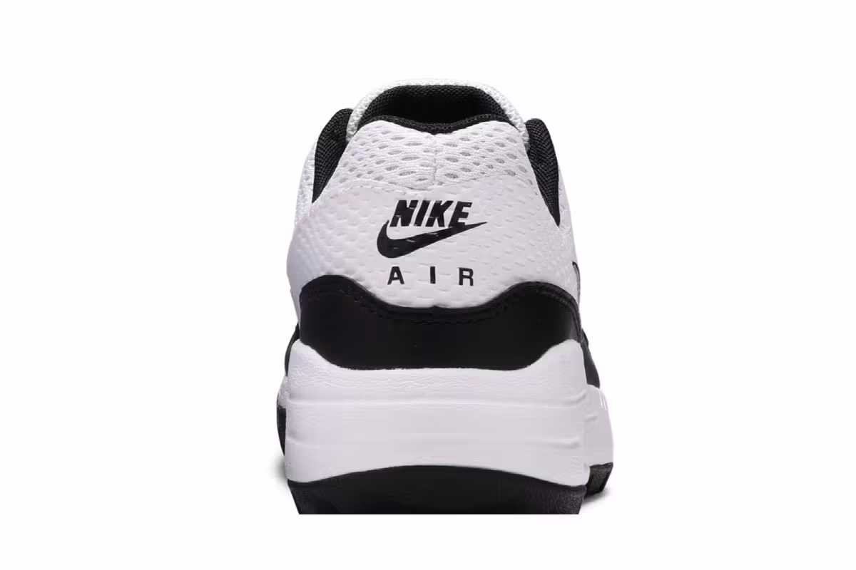 Nike Women's Air Max 1 Golf White Black, view 8