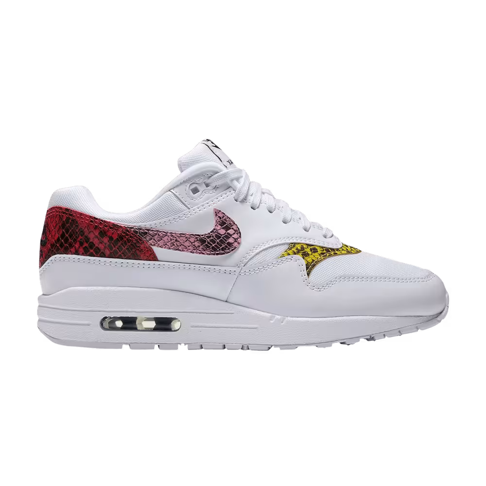 Nike Women's Air Max 1 Premium Snake White