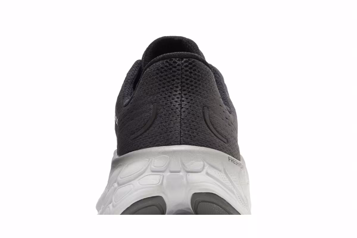New Balance Fresh Foam X More v4 2E Wide Black Phantom, view 8
