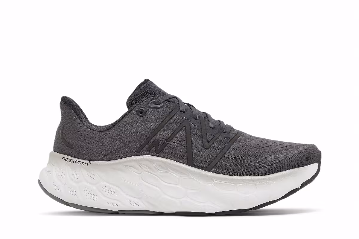 New Balance Fresh Foam X More v4 Black Phantom, view 2