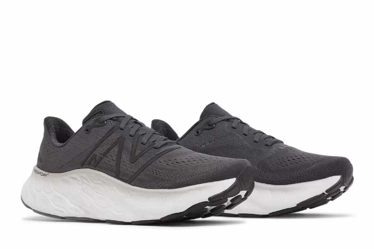 New Balance Fresh Foam X More v4 Black Phantom, view 9