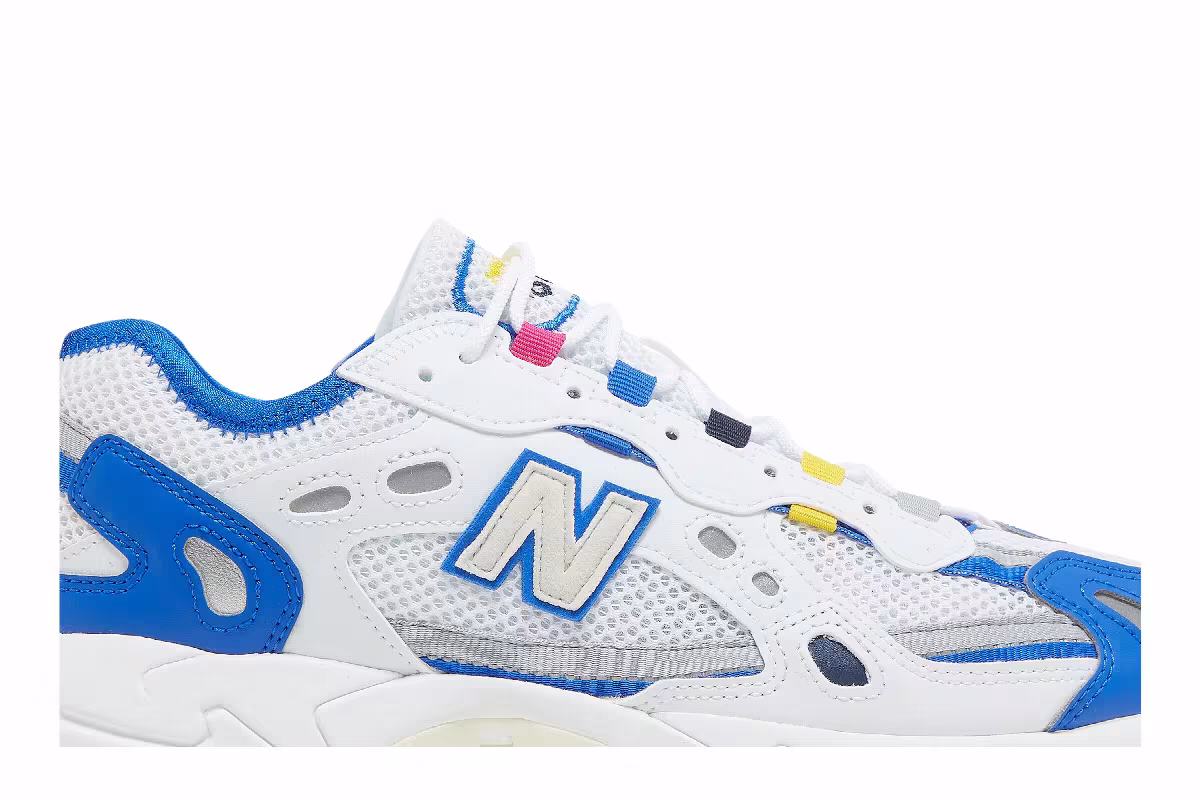 New Balance 827 White Blue, view 3