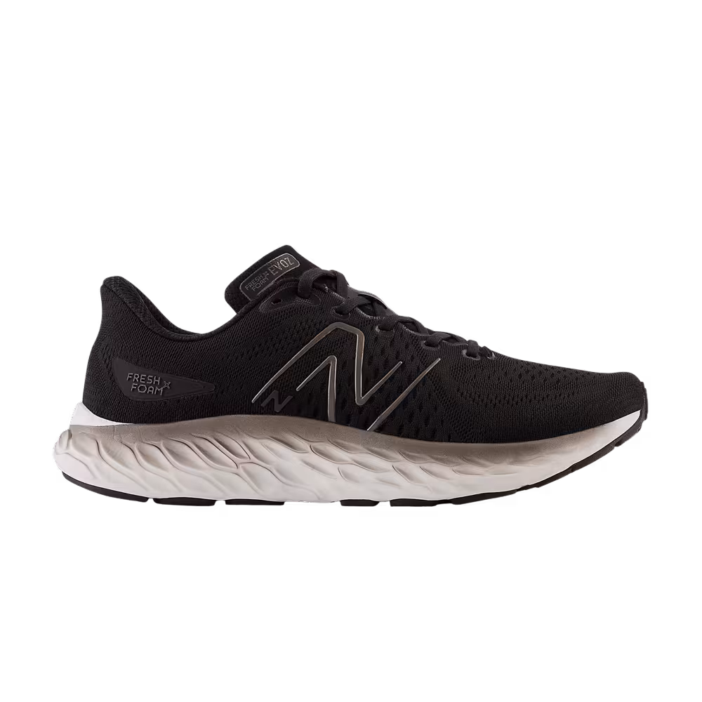 New Balance Fresh Foam X EVOZ v3 4E Wide Black Silver Metallic