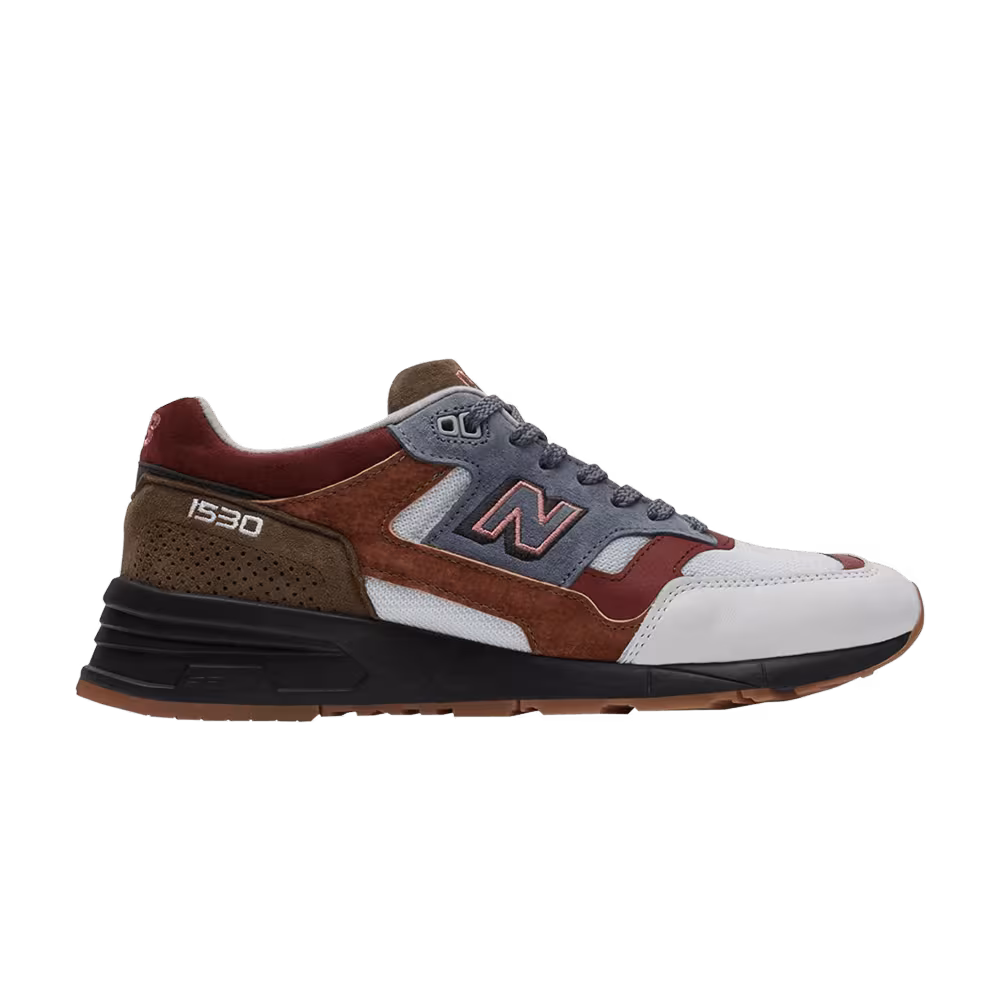 New Balance 1530 White Burgundy