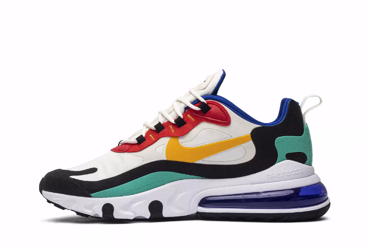 Nike Air Max 270 React Bauhaus, view 4