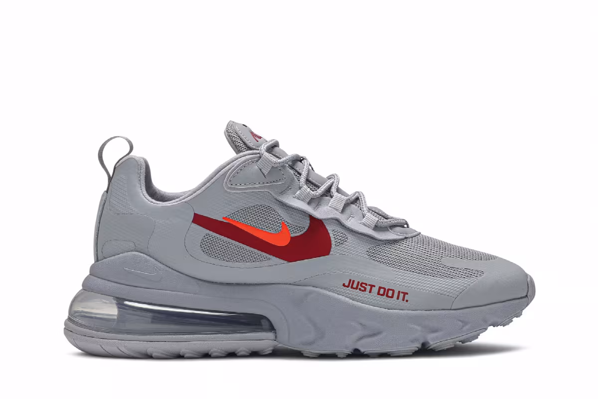 Nike Air Max 270 React Just Do It - Wolf Grey, view 2