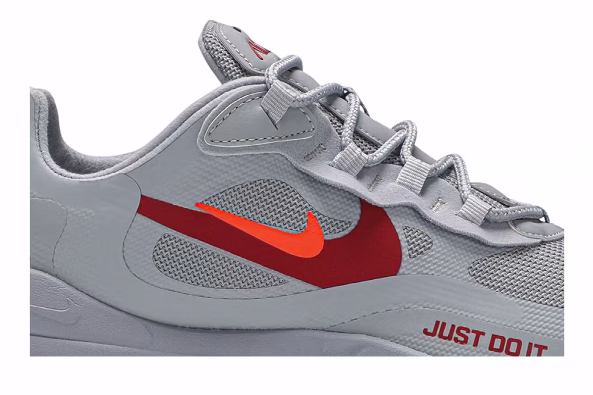 Nike Air Max 270 React Just Do It - Wolf Grey, view 3