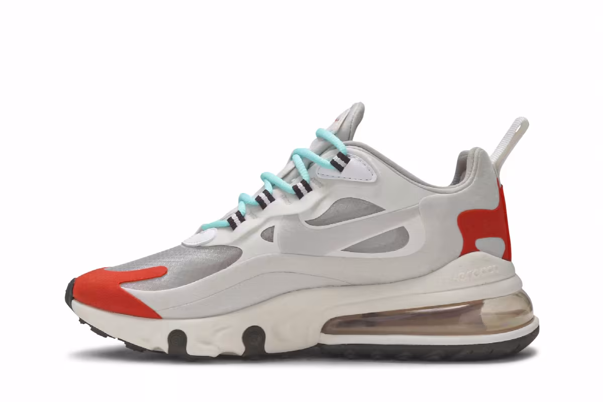Nike Women's Air Max 270 React Mid-Century, view 4