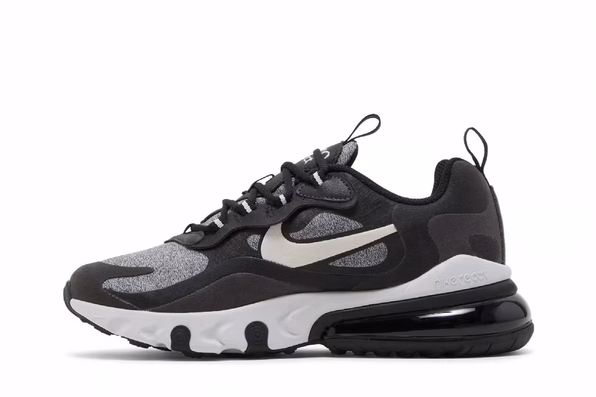 Nike Air Max 270 React GS Black, view 4
